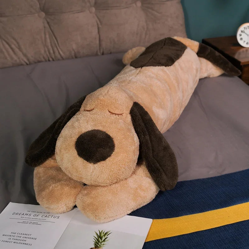 Cuddle Up with Our Giant Soft Plush Dog Pillow - Perfect Companion for Long Sleep and Heartfelt Gifts!